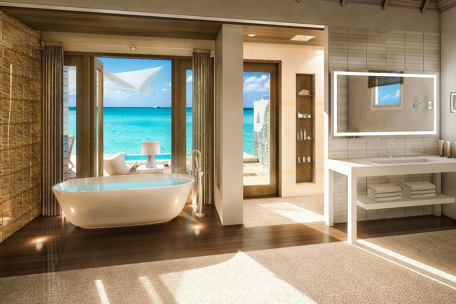 Sandals Royal Caribbean Over the Water Private Island Butler Villa with Infinity Pool